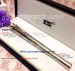 Perfect Replica Mont Blanc Princess Stainless Steel Rollerball AAA